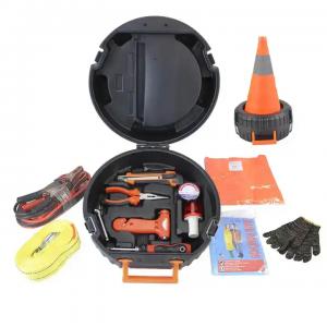 Car Tool Box Road Cone Warning Light Hardware Tool Box With Car Tools