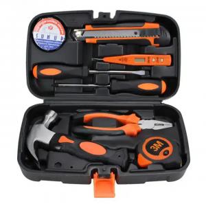 Tool Box Maintenance Hand Tools Household Hardware Combination Gift Tools Set Of 9